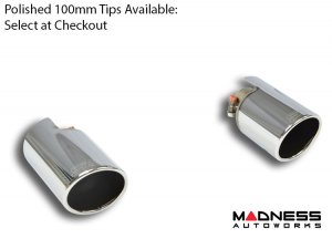 Alfa Romeo 4C Performance Exhaust - Supersprint - Dual Side Exit Design w/ Muffler Delete 